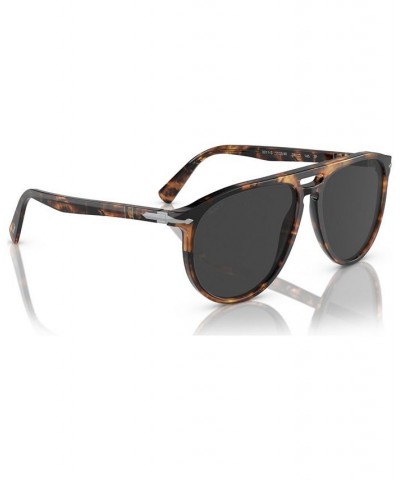 Unisex Polarized Sunglasses PO3311S Honey Tortoise $94.80 Unisex