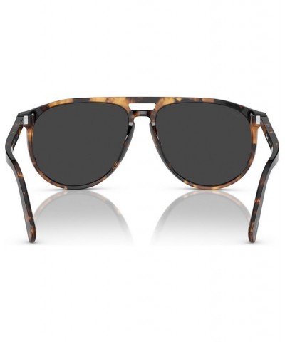 Unisex Polarized Sunglasses PO3311S Honey Tortoise $94.80 Unisex