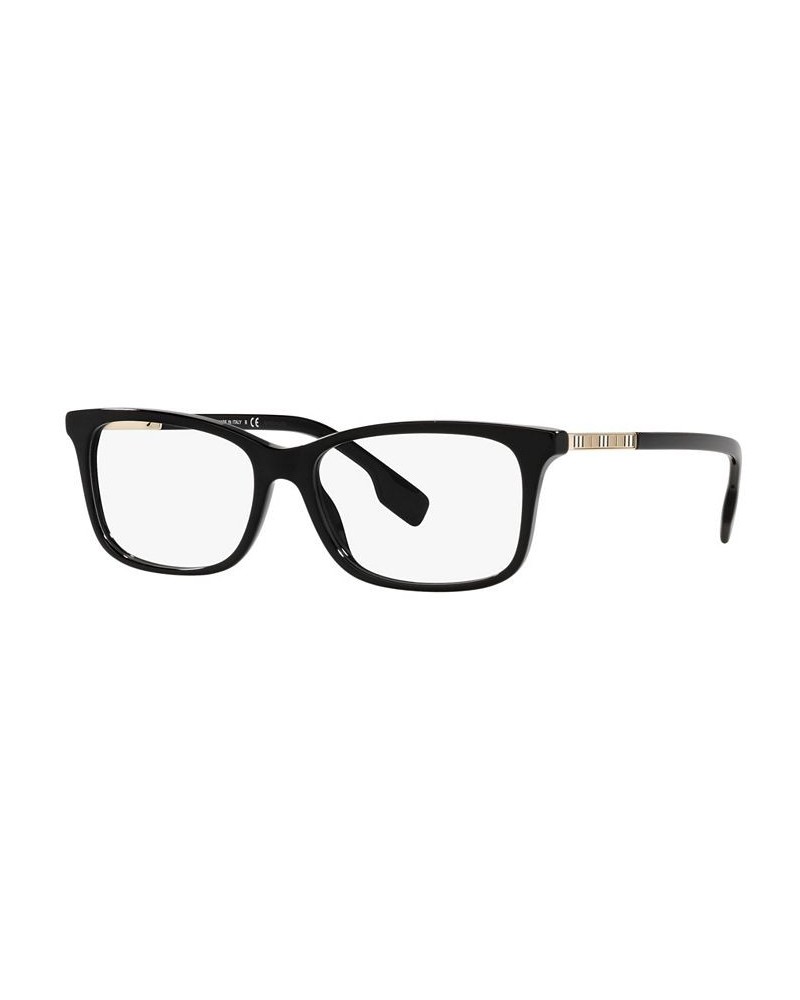 BE2337 Women's Rectangle Eyeglasses Black $55.67 Womens