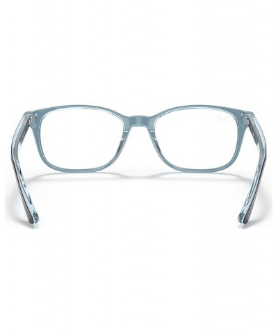 RX5375 Unisex Square Eyeglasses Blue Havana $28.65 Unisex