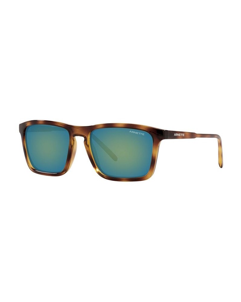 Men's Sunglasses AN4283 56 HAVANA/EMERALD IRIDIUM $21.46 Mens