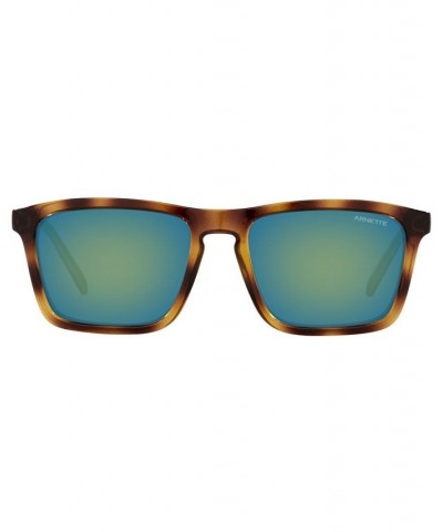 Men's Sunglasses AN4283 56 HAVANA/EMERALD IRIDIUM $21.46 Mens