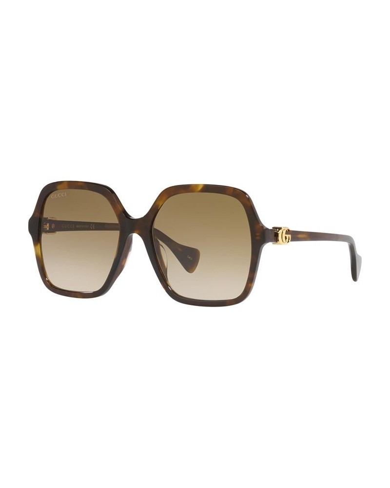 Women's Sunglasses GG1072Sa 57 Brown $130.50 Womens