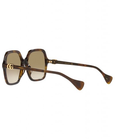 Women's Sunglasses GG1072Sa 57 Brown $130.50 Womens