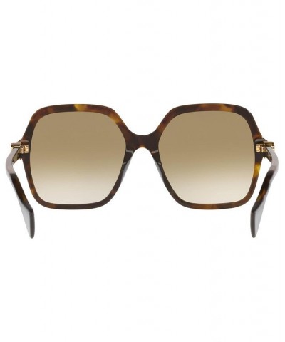 Women's Sunglasses GG1072Sa 57 Brown $130.50 Womens