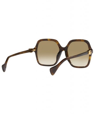 Women's Sunglasses GG1072Sa 57 Brown $130.50 Womens