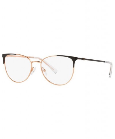 AX1034 Women's Cat Eye Eyeglasses Pink Gold-Tone $26.03 Womens