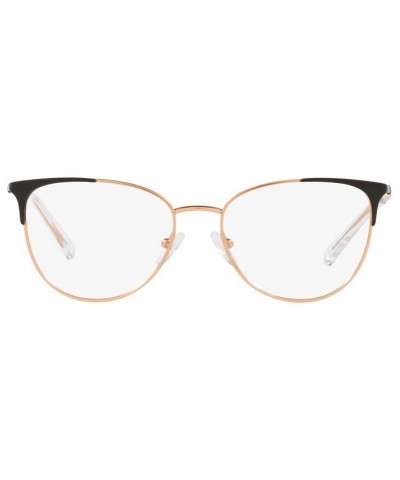 AX1034 Women's Cat Eye Eyeglasses Pink Gold-Tone $26.03 Womens