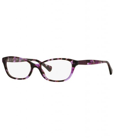 RA7049 Women's Cat Eye Eyeglasses Violet Tortoise $37.20 Womens