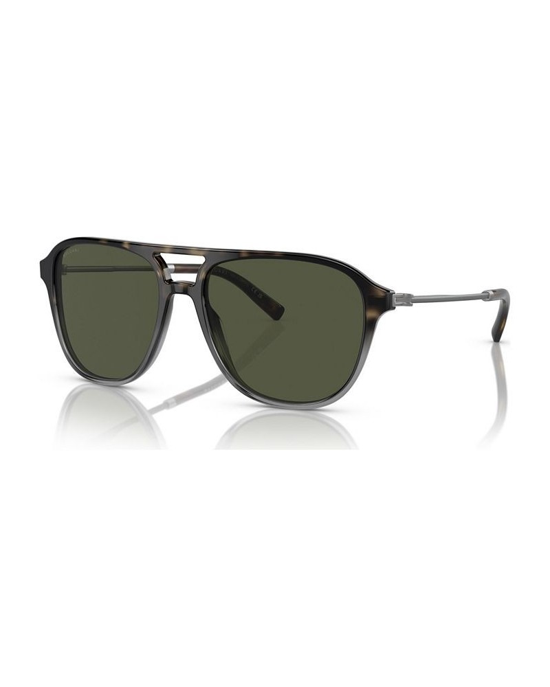 Men's Sunglasses BV7038 Havana Shading Gray $127.44 Mens