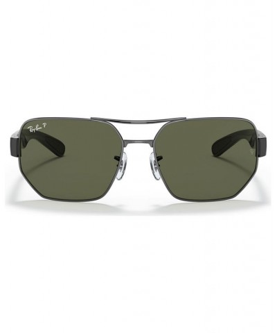 Unisex Polarized Sunglasses RB3672 60 GUNMETAL $50.22 Unisex