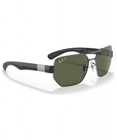 Unisex Polarized Sunglasses RB3672 60 GUNMETAL $50.22 Unisex