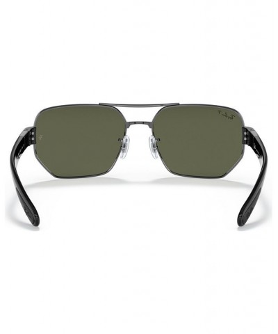 Unisex Polarized Sunglasses RB3672 60 GUNMETAL $50.22 Unisex