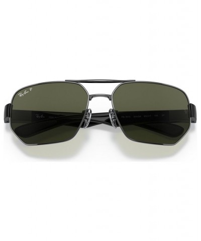 Unisex Polarized Sunglasses RB3672 60 GUNMETAL $50.22 Unisex