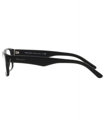 PR 16MV Men's Rectangle Eyeglasses Matte Black $74.10 Mens