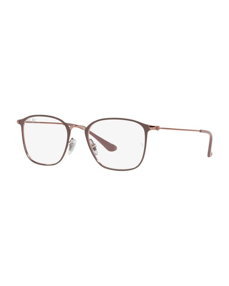 RB6466 Unisex Square Eyeglasses Copper $36.29 Unisex