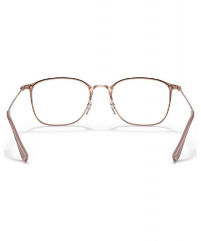 RB6466 Unisex Square Eyeglasses Copper $36.29 Unisex