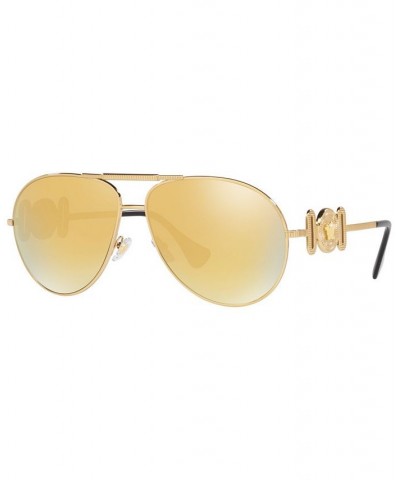 Unisex Sunglasses VE2249 65 Gold-Tone $82.80 Unisex