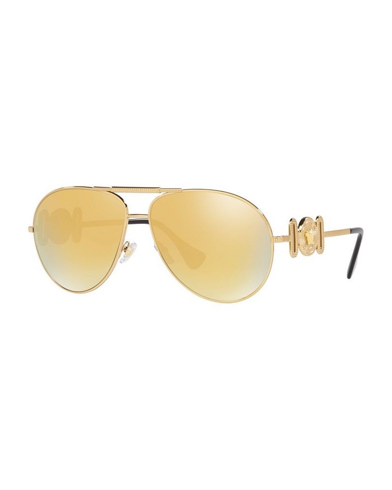 Unisex Sunglasses VE2249 65 Gold-Tone $82.80 Unisex