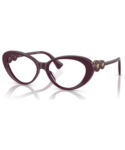 Women's Cat Eye Eyeglasses VE3331U53-O Bordeaux $34.10 Womens