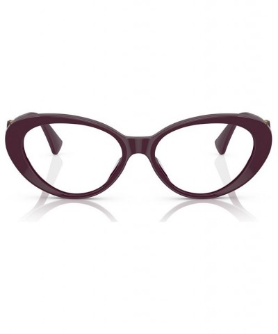 Women's Cat Eye Eyeglasses VE3331U53-O Bordeaux $34.10 Womens