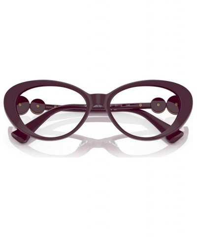 Women's Cat Eye Eyeglasses VE3331U53-O Bordeaux $34.10 Womens