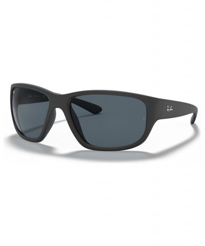 Men's Sunglasses RB4300 63 Matte Black/Blue $28.69 Mens