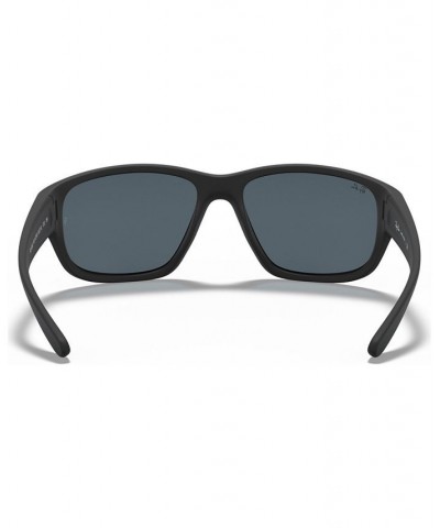 Men's Sunglasses RB4300 63 Matte Black/Blue $28.69 Mens