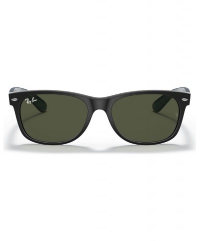 Sunglasses RB2132 NEW WAYFARER COLOR MIX BLACK CLEAR/GREEN $16.61 Unisex