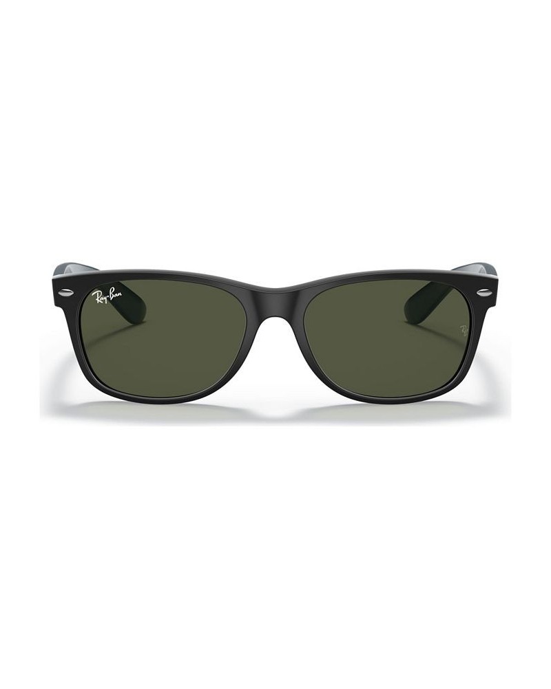 Sunglasses RB2132 NEW WAYFARER COLOR MIX BLACK CLEAR/GREEN $16.61 Unisex