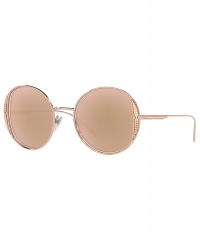 Women's Sunglasses BV6169 53 Pink Gold-Tone $161.73 Womens