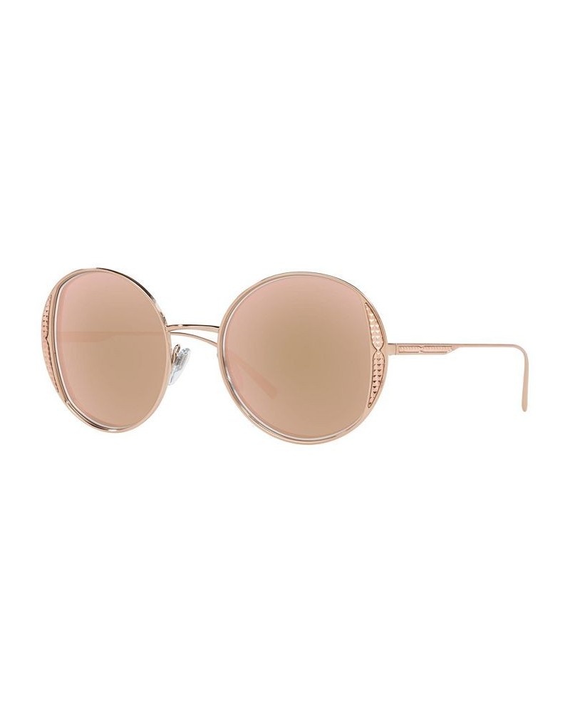 Women's Sunglasses BV6169 53 Pink Gold-Tone $161.73 Womens