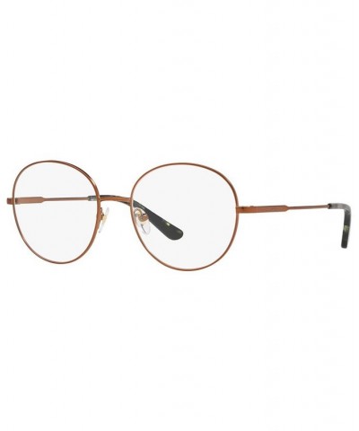 TY1057 Women's Round Eyeglasses Bronze $59.45 Womens