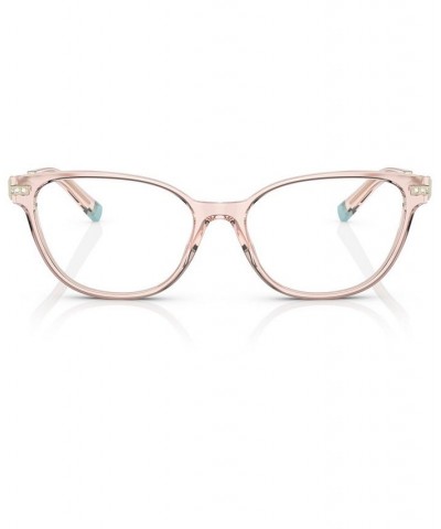 Women's Cat Eye Eyeglasses TF2223B54-O Nude Transparent $113.68 Womens