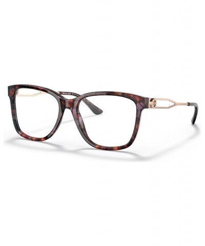 Women's Square Eyeglasses MK408853-O Pink Tortoise $32.98 Womens