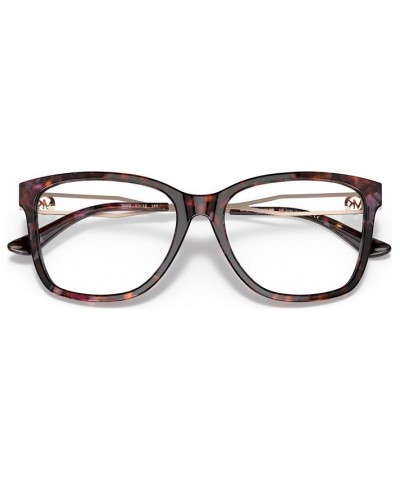 Women's Square Eyeglasses MK408853-O Pink Tortoise $32.98 Womens