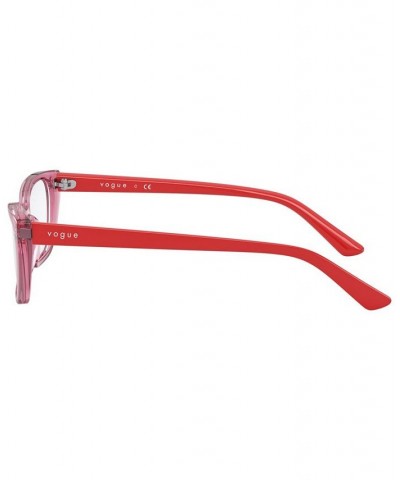 VY2004 Unisex Rectangle Eyeglasses Trans Purp $20.40 Unisex