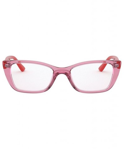 VY2004 Unisex Rectangle Eyeglasses Trans Purp $20.40 Unisex