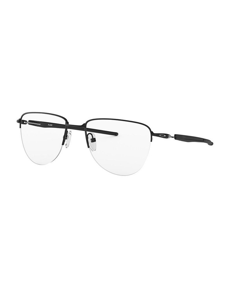 OX5142 Plier Men's Pilot Eyeglasses Black $36.69 Mens