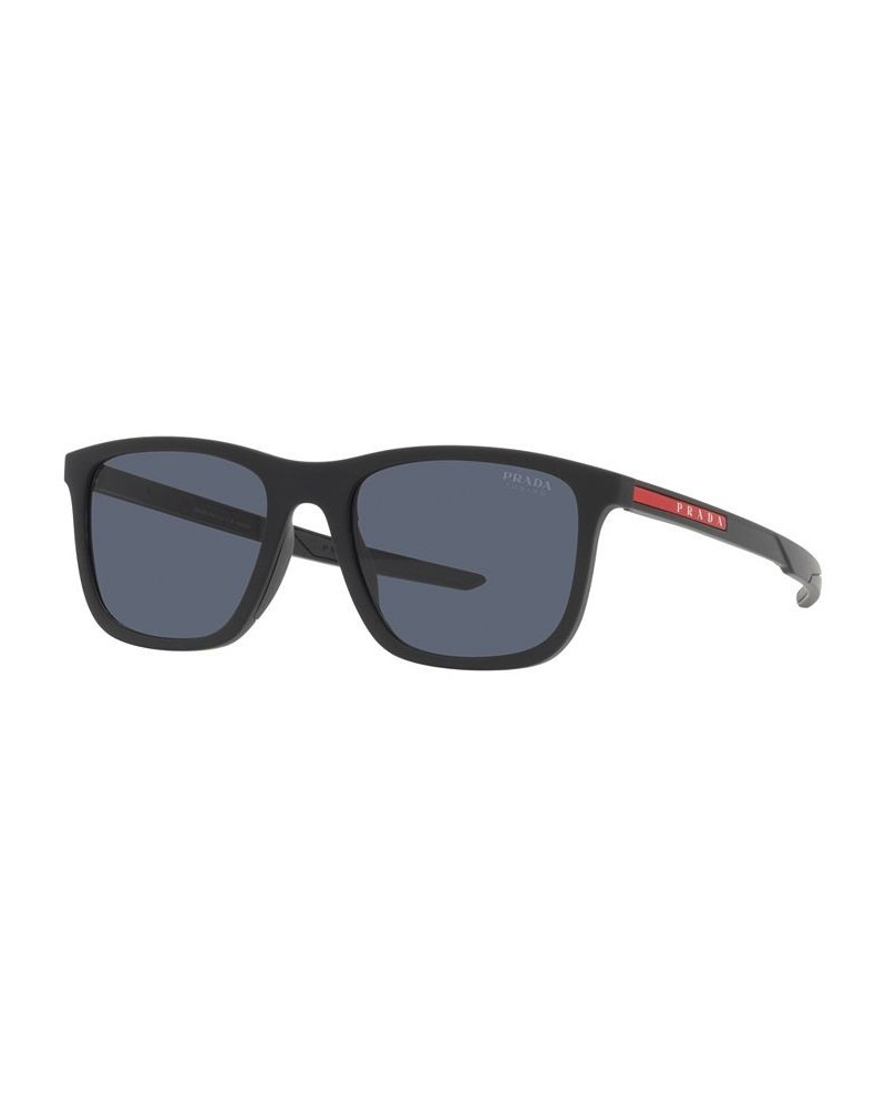 Men's Sunglasses 54 Black Rubber $45.11 Mens