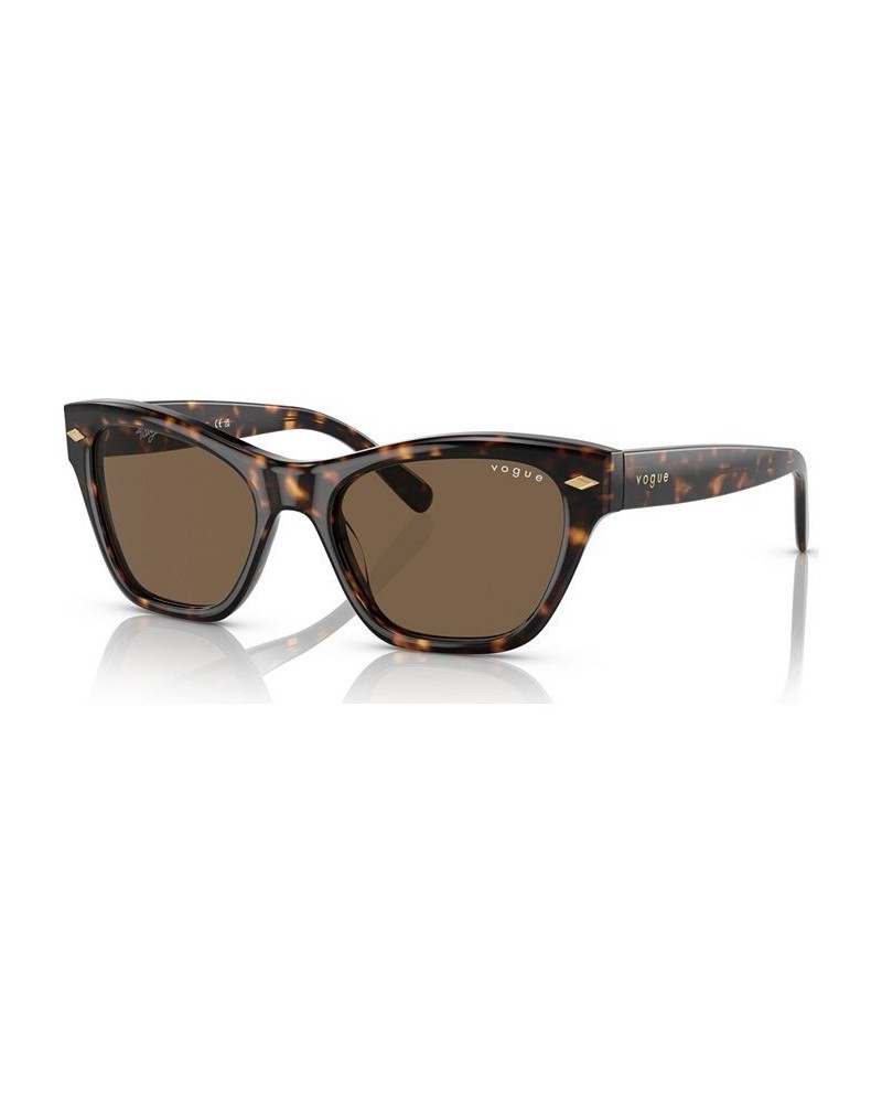 Women's Sunglasses VO5445S51-X Dark Havana $22.77 Womens