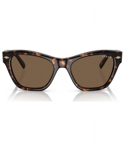 Women's Sunglasses VO5445S51-X Dark Havana $22.77 Womens