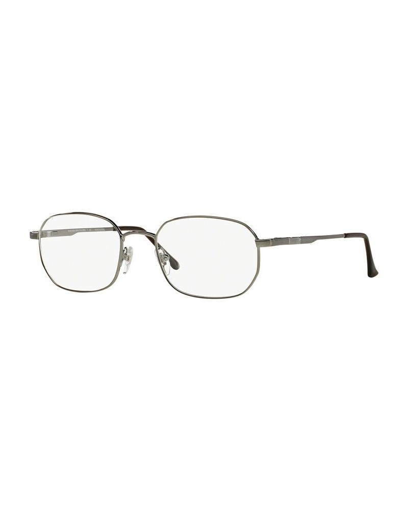 Brooks Brothers BB 222 Men's Square Eyeglasses Gunmetal $14.80 Mens