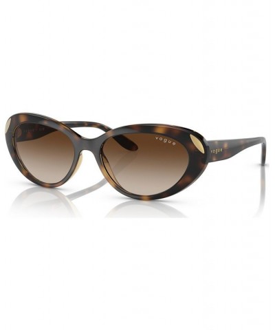 Women's Sunglasses VO5456S55-Y Dark Havana $11.48 Womens