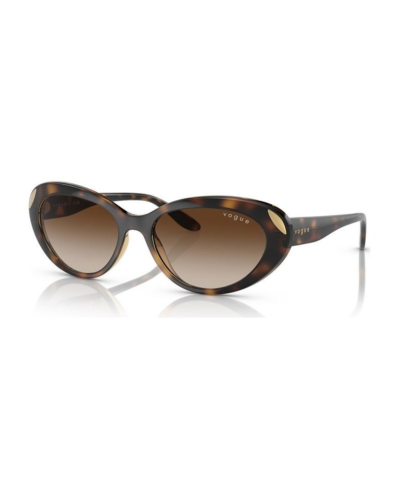 Women's Sunglasses VO5456S55-Y Dark Havana $11.48 Womens