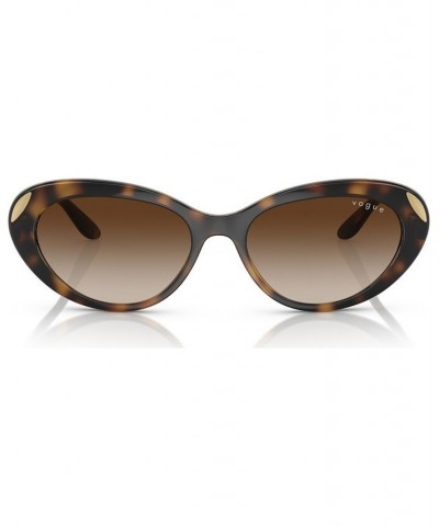 Women's Sunglasses VO5456S55-Y Dark Havana $11.48 Womens