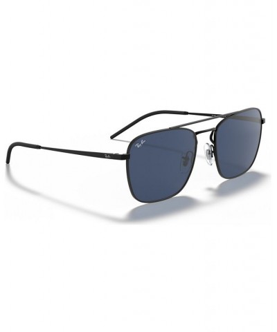 Sunglasses RB3588 55 RUBBER BLACK/BLUE $37.75 Unisex
