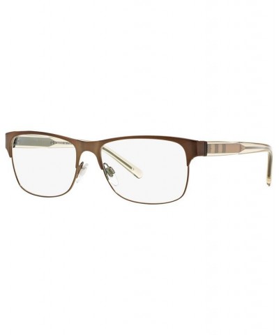 BE1289 Men's Rectangle Eyeglasses Brown $35.28 Mens