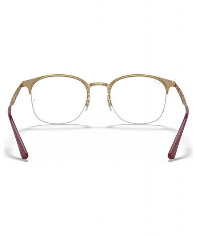 RX6422 Unisex Square Eyeglasses Pink $44.75 Unisex