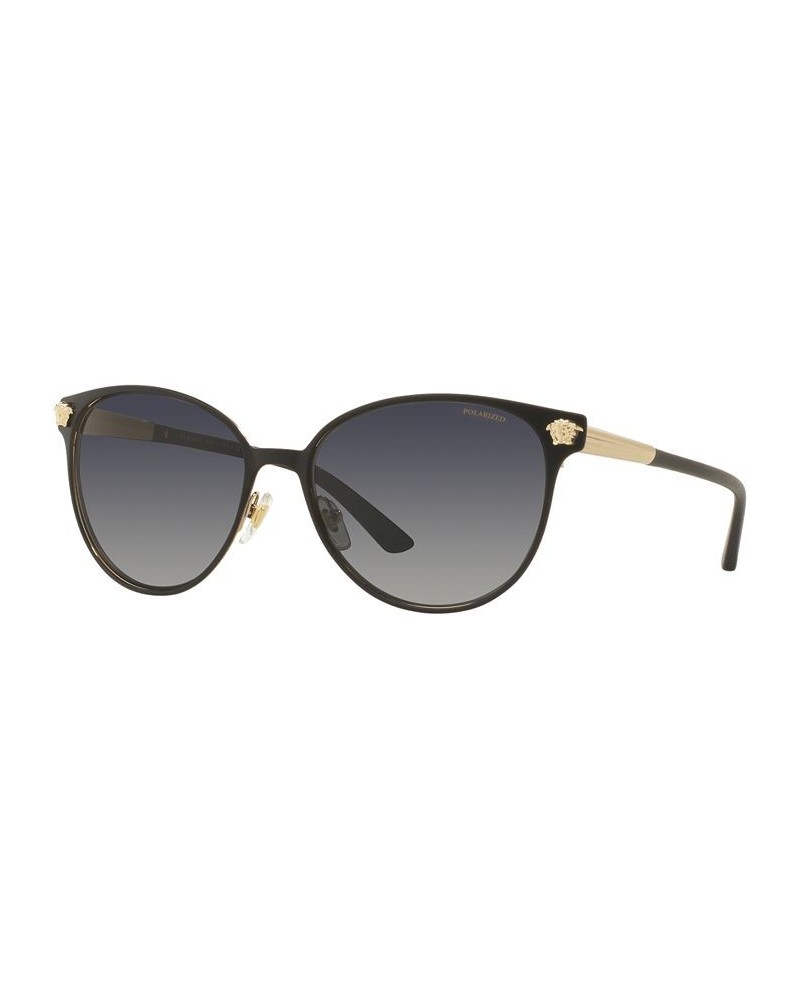 Polarized Sunglasses Versace VE2168 BLACK/GREY POLAR $57.80 Unisex